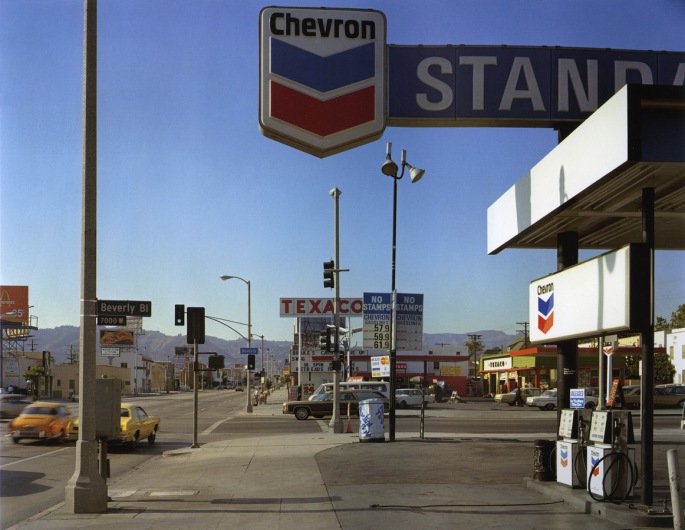 Stephen Shore, Beverly Blvd and La Brea Ave. Los Angeles, California, 1975
